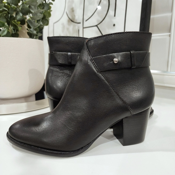 NEW Madewell The Kelci Leather Heeled Boot - Picture 4 of 7